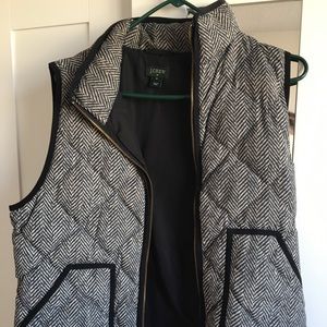 J crew houndstooth vest